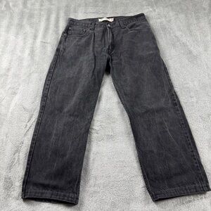 Levi's Men's 505 Vintage from 2002 Charcoal Straight Regular Fit Jeans #1205
